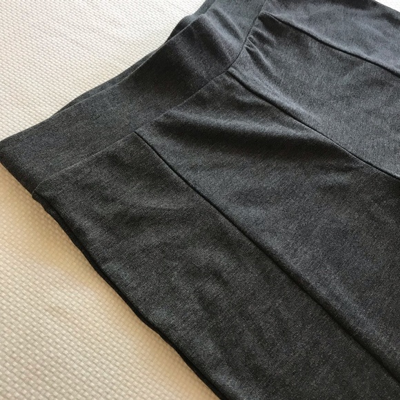 Dip stretchy straight gray trouser pants skinny ankle size L - Picture 4 of 6